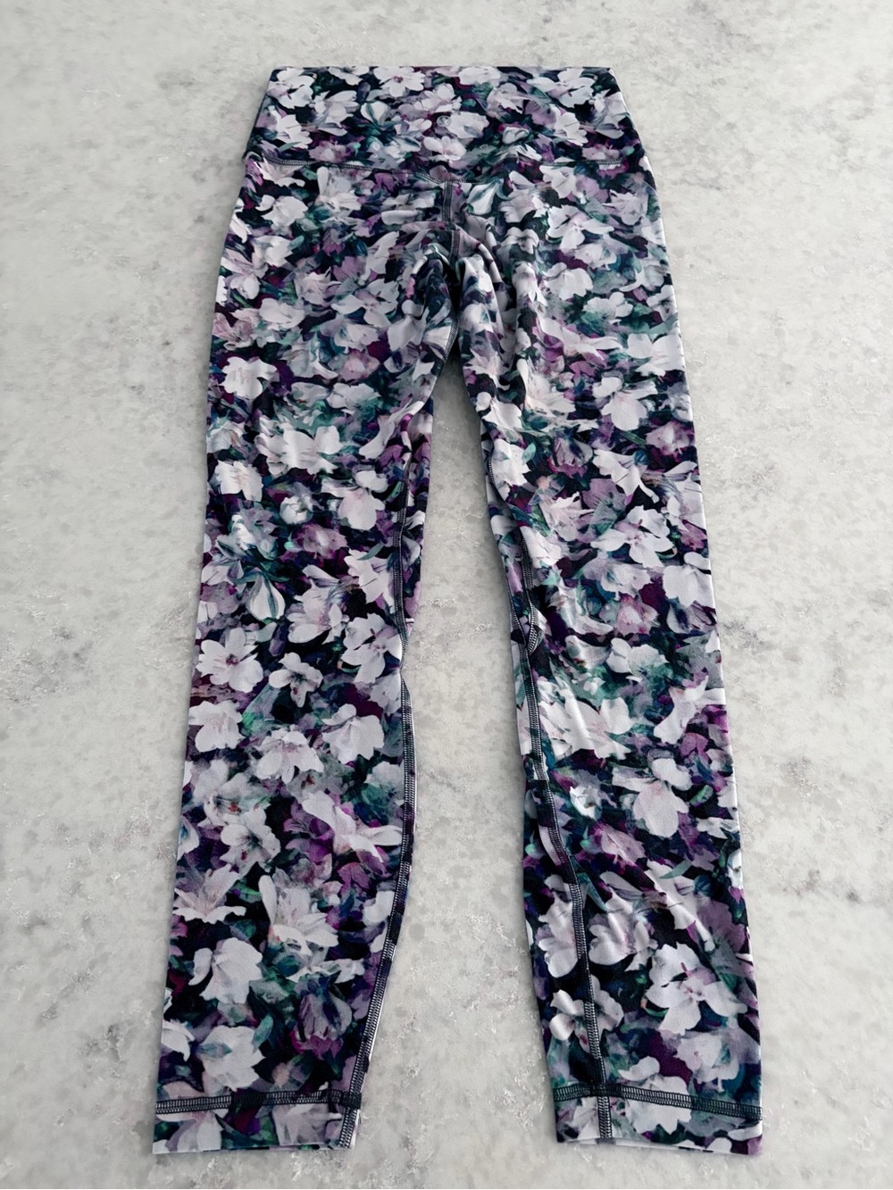 Lululemon Align Pant II 25" Leggings - Utopia Multi Floral / Size 6